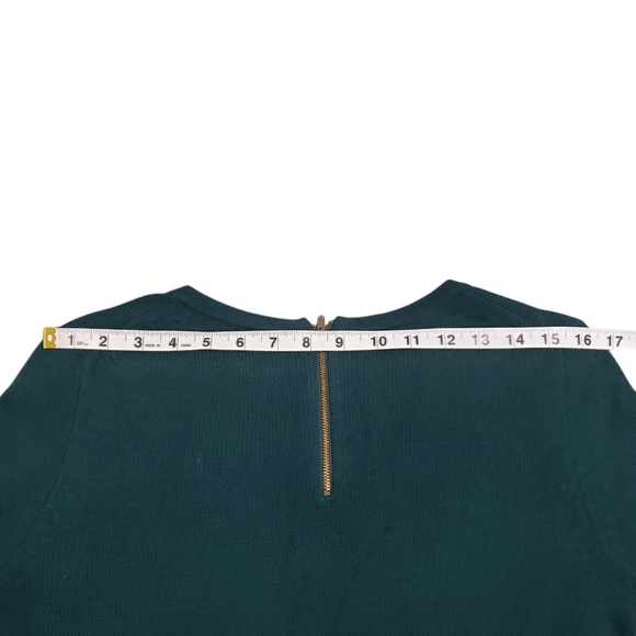 J. Crew Womens Jeweled Starburst Sweater Green Sz Small - Picture 10 of 13